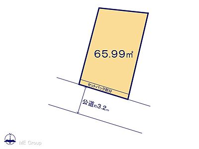 区画図：図面と異なる場合は現況を優先