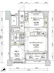 ラステラ春日部 1SLDKの間取図画像