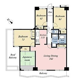 間取図画像 4LDK