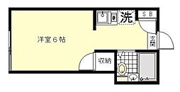 ベルメゾン ワンルームの間取図画像