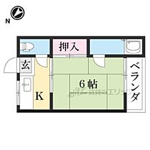 遠藤マンション 11 ｜ 滋賀県草津市平井４丁目（賃貸マンション1K・1階・18.00㎡） その2