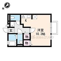 滋賀県大津市衣川１丁目（賃貸アパート1K・2階・29.44㎡） その2