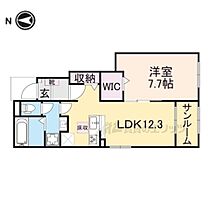 滋賀県東近江市御園町（賃貸アパート1LDK・1階・50.14㎡） その2