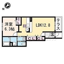 カーサ・フェリーチェスII 102 ｜ 滋賀県甲賀市甲南町野尻（賃貸アパート1LDK・1階・46.49㎡） その2