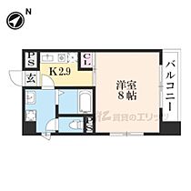 八日市桜館 4-B ｜ 滋賀県東近江市八日市本町（賃貸マンション1K・4階・31.05㎡） その2