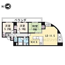 滋賀県大津市萱野浦（賃貸マンション3LDK・2階・73.87㎡） その1