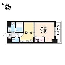 滋賀県草津市野路８丁目（賃貸マンション1DK・3階・29.25㎡） その2