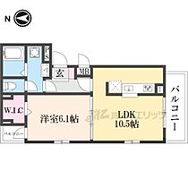 滋賀県甲賀市水口町水口（賃貸アパート1LDK・3階・40.13㎡） その1