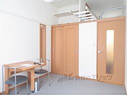 レオパレスハイランドIII 206 2階1Kのリビング/ダイニング