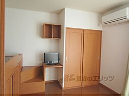 JR北陸本線 長浜駅 バス18分 八幡中山東バス停下車 徒歩1分の賃貸アパート 2階1Kのリビング/ダイニング