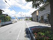 前面道路