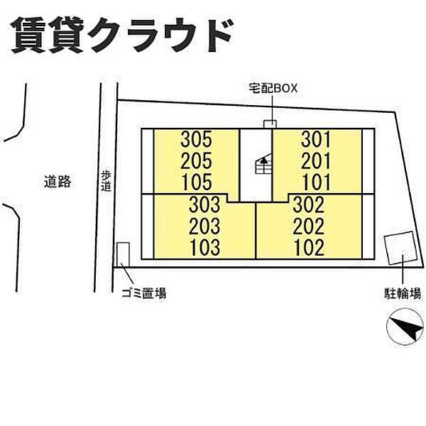 仮）D-room末広2丁目 102｜千葉県千葉市中央区末広2丁目(賃貸アパート1LDK・1階・34.57㎡)の写真 その3