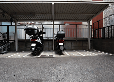 バイク置場