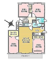 間取図画像 4LDK