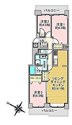 間取図画像 3LDK