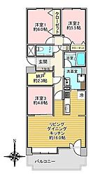 間取図画像 3SLDK