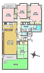 間取図画像 4LDK