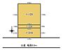 区画図：土地面積　222.26m2