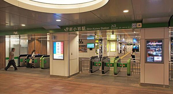 画像19:新小岩駅(JR 総武本線) 徒歩68分。 5390m