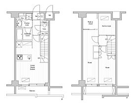 レジデンス桜新町ガーデン 105 ｜ 東京都世田谷区弦巻２丁目35-5（賃貸マンション2SLDK・1階・68.86㎡） その2