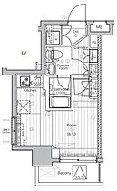 PREMIUM CUBE 横浜反町 704 ｜ 神奈川県横浜市神奈川区松本町３丁目21-9（賃貸マンション1K・7階・21.98㎡） その2