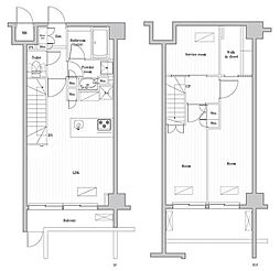 間取図画像 2SLDK