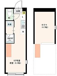 間取図画像 ワンルーム