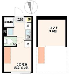 間取図画像 ワンルーム