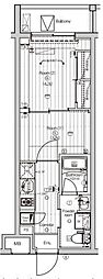 (仮称)PREMIUMCUBE東高円寺DEUX 2Kの間取図画像