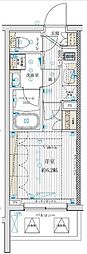 ブライズ笹塚 1Kの間取図画像