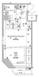 セジョリ墨田イースト3 1LDKの間取図画像