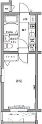 エスパシオ西高島平 1Kの間取図画像