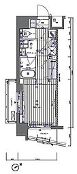 MAINSTAGE板橋本町 1Kの間取図画像