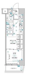 セジョリ上石神井 1DKの間取図画像