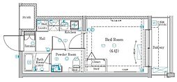 ラフィスタ元町2 1Kの間取図画像
