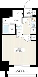 EL-Patio両国 1Kの間取図画像
