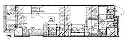 EsTRUTHPlus三ノ輪 ワンルームの間取図画像
