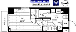 ステージファースト両国2アジールコート 1Kの間取図画像