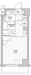 レジデンス北大塚 1Kの間取図画像