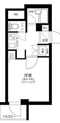 リガーレ本所吾妻橋 1Kの間取図画像