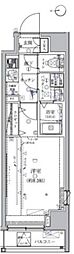 CRACIA桜新町 1Kの間取図画像