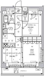 セジョリ練馬平和台2 1SLDKの間取図画像