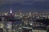 周辺：新宿の夜景（東京都庁展望室）03 595m