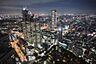 周辺：新宿の夜景（東京都庁展望室）05 595m