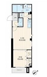 Raffine春日 1LDKの間取図画像