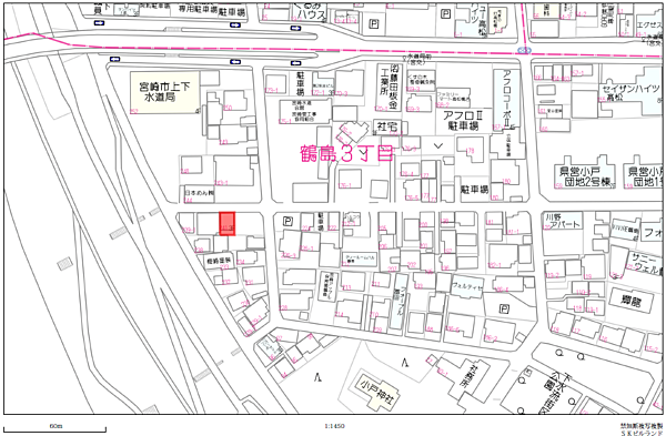 地図を拡大表示