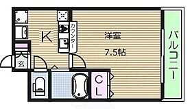 プレアデス烏ヶ辻  ｜ 大阪府大阪市天王寺区烏ケ辻１丁目（賃貸マンション1K・6階・23.18㎡） その2