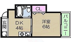 クリエイトヒルズ  ｜ 大阪府大阪市天王寺区清水谷町（賃貸マンション1K・4階・20.00㎡） その2