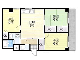 大阪府大阪市東成区神路１丁目（賃貸マンション3LDK・3階・58.93㎡） その2