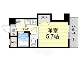 大阪府東大阪市足代北２丁目10番8号（賃貸マンション1K・6階・17.87㎡） その2